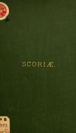 Scoriæ: Eulogy on Shakespeare (1864); What we breathe (1869); The first Christmas-eve (1874); The sun that never sets (1879)_cover