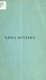 'Life's mystery'_cover