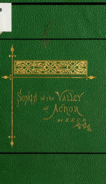 Songs in the valley of Achor_cover