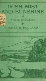 Irish mist & sunshine: a book of ballads_cover