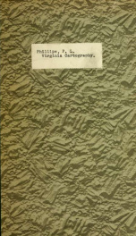 Virginia cartography; a bibliographical description_cover