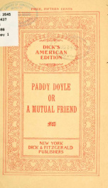 Paddy Doyle;_cover