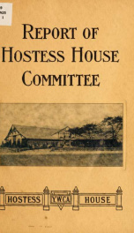 Report of Hostess house committee_cover