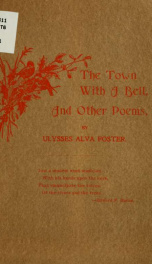 The town with a bell, and other poems_cover