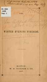 The winter evening fireside_cover