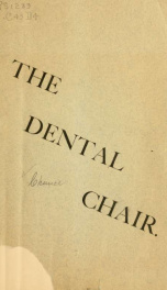 The dental chair. A poem of lights and shadows_cover