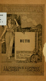 Ruth : a biblical drama in three acts_cover