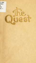 The quest, and other poems_cover