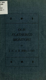 "Our feathered monitors" [poems]_cover