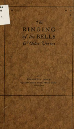 The golden wedding bells & other verses .._cover