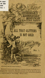 All that glitters in not gold;_cover