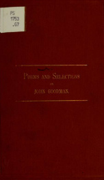 Poems and selections with an address_cover