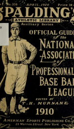 Official guide of the National association of professional base ball leagues for 1901-1904_cover