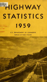 Highway statistics 1959_cover