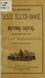 Illustrated dime hand-book of the national capital_cover