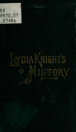 Lydia Knight's history : the first book of the noble women's lives_cover