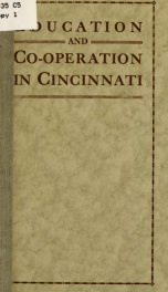 Education and co-operation in Cincinnati;_cover