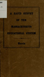 A rapid survey of the Massachusetts educational system_cover