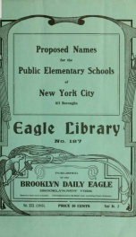 Proposed names for the public elementary schools of New York City_cover