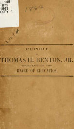 Report of Thomas H. Benton_cover