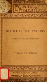Revolt of the Tartars;_cover