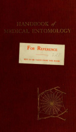 Handbook of medical entomology_cover