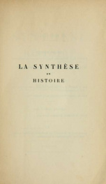 La synthèse en histoire_cover