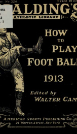Spalding's how to play foot ball;_cover