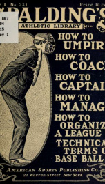 How to umpire; how to captain a team; how to manage a team; how to coach;_cover