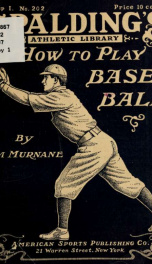 How to play base ball_cover