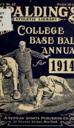 Spalding's official college base ball annual. 1911-_cover