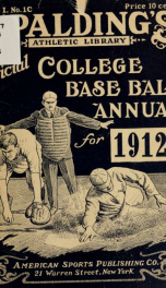 Spalding's official college base ball annual. 1911-_cover