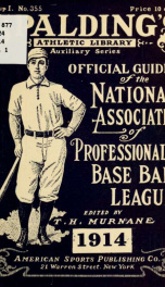 Official guide of the National association of professional base ball leagues for 1901-1904_cover