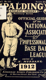 Official guide of the National association of professional base ball leagues for 1901-1904_cover