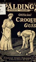 Croquet and its rules_cover