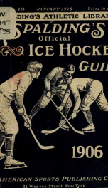 Official rules for ice hockey, speed skating, figure skating and curling_cover