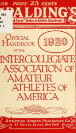 Constitution, by-laws and laws of athletics .._cover