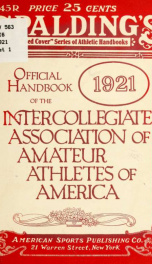 Constitution, by-laws and laws of athletics .._cover