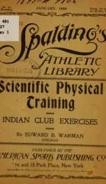 Scientific physical training; Indian club exercises_cover