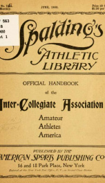 Constitution, by-laws and laws of athletics .._cover