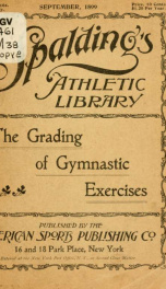 The grading of gymnastic exercises_cover