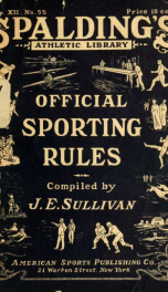 Official sporting rules .._cover