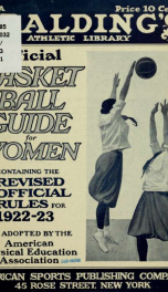 Basketball guide, with official rules and standards_cover