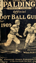 The Official National Collegiate Athletic Association football guide. The official rules book and record book of college football_cover
