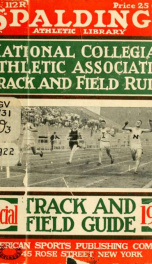 The Official ... track and field guide, with the official rules .._cover