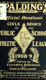 Official handbook for the Girls' branch of the Public schools athletic league of the city of New York .._cover