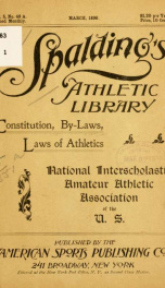 Constitution and by-laws of the National interscholastic amateur athletic association of the United States .._cover