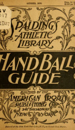 The game of hand ball and how to play it_cover