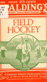 Spalding's field hockey guide; official publication of the A. F. H. A. .._cover