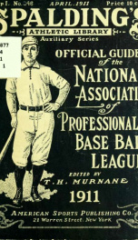 Official guide of the National association of professional base ball leagues for 1901-1904_cover